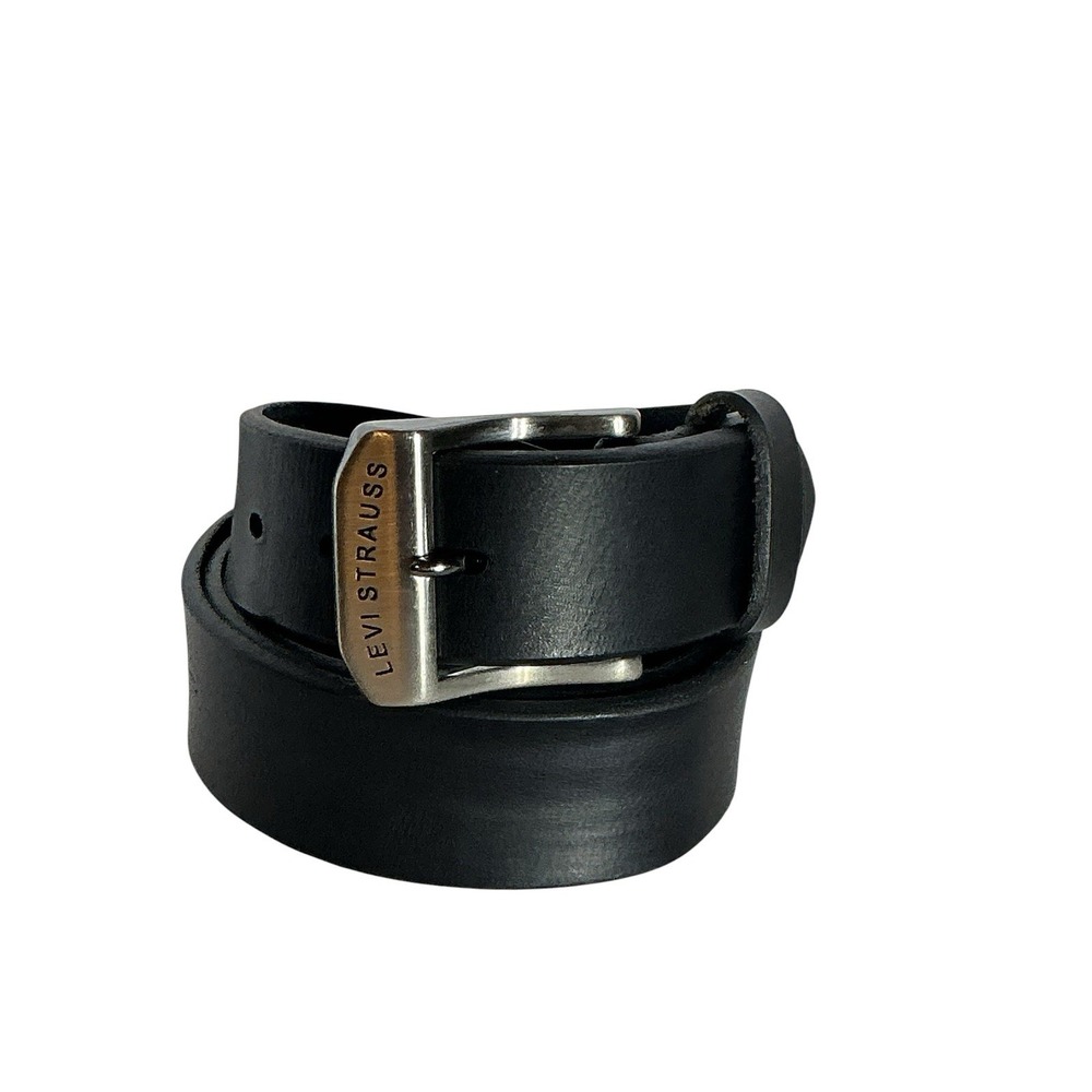 Levi's Men's Leather Belt – Beveled Edge Bridle Leather Classic Jean Dress Belt